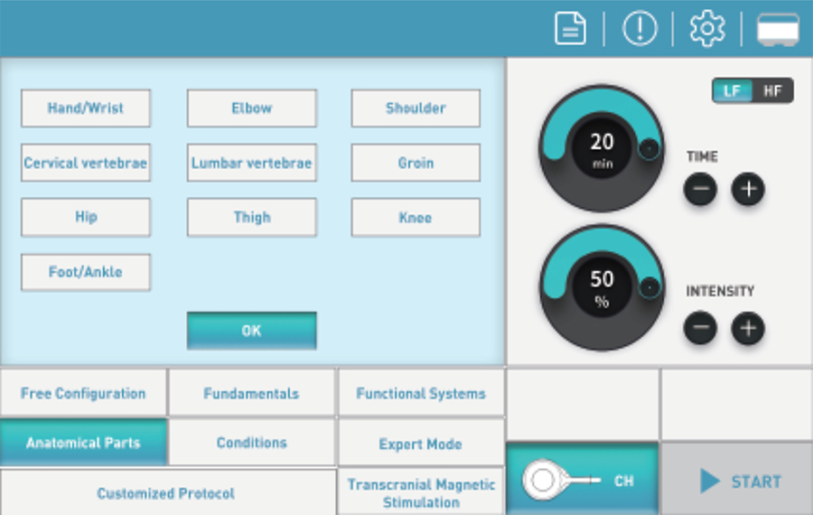 Electromagnet Therapy Desktop Model